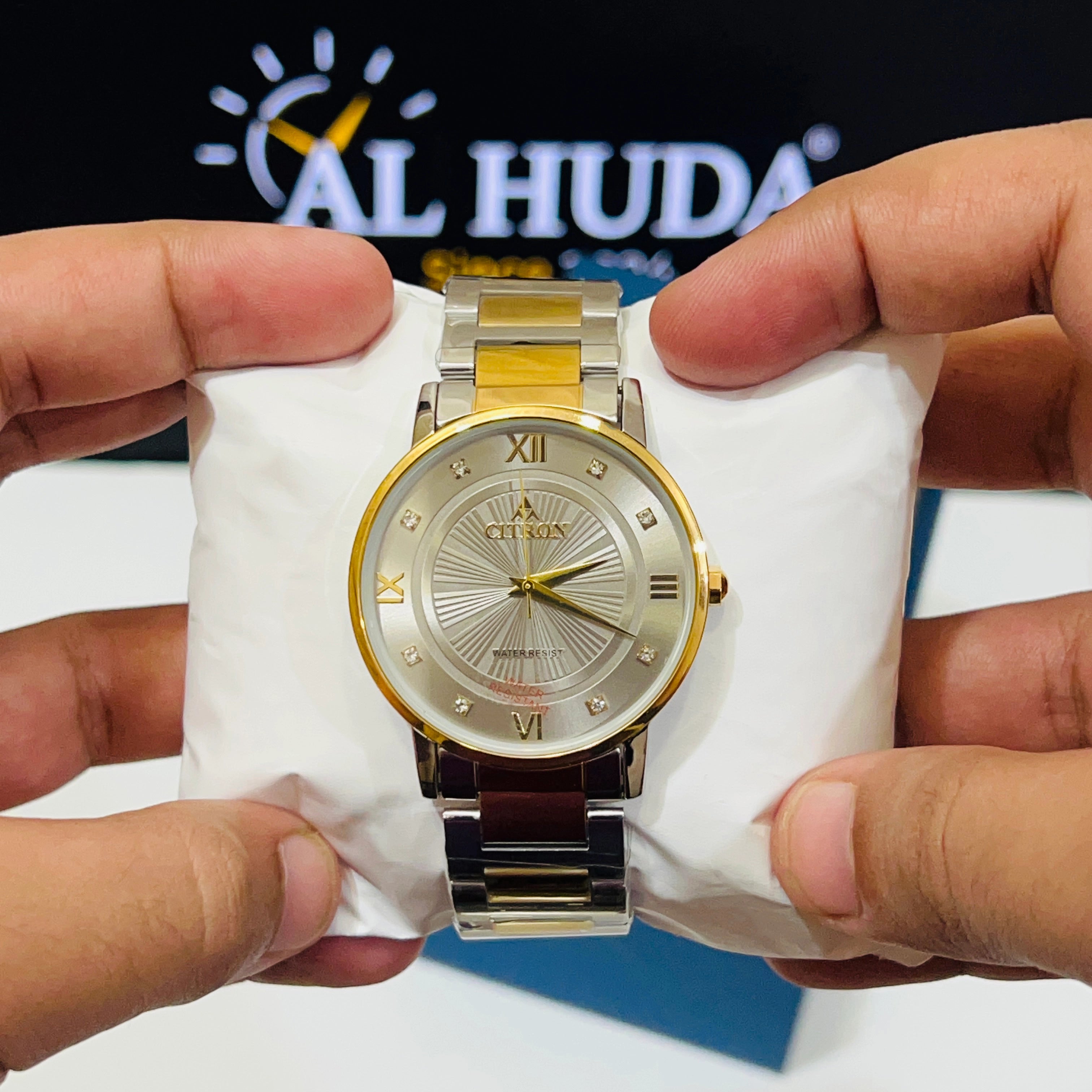 3s | CITRON Classic S/G, Gray Dial Watch WITH FREE BOX