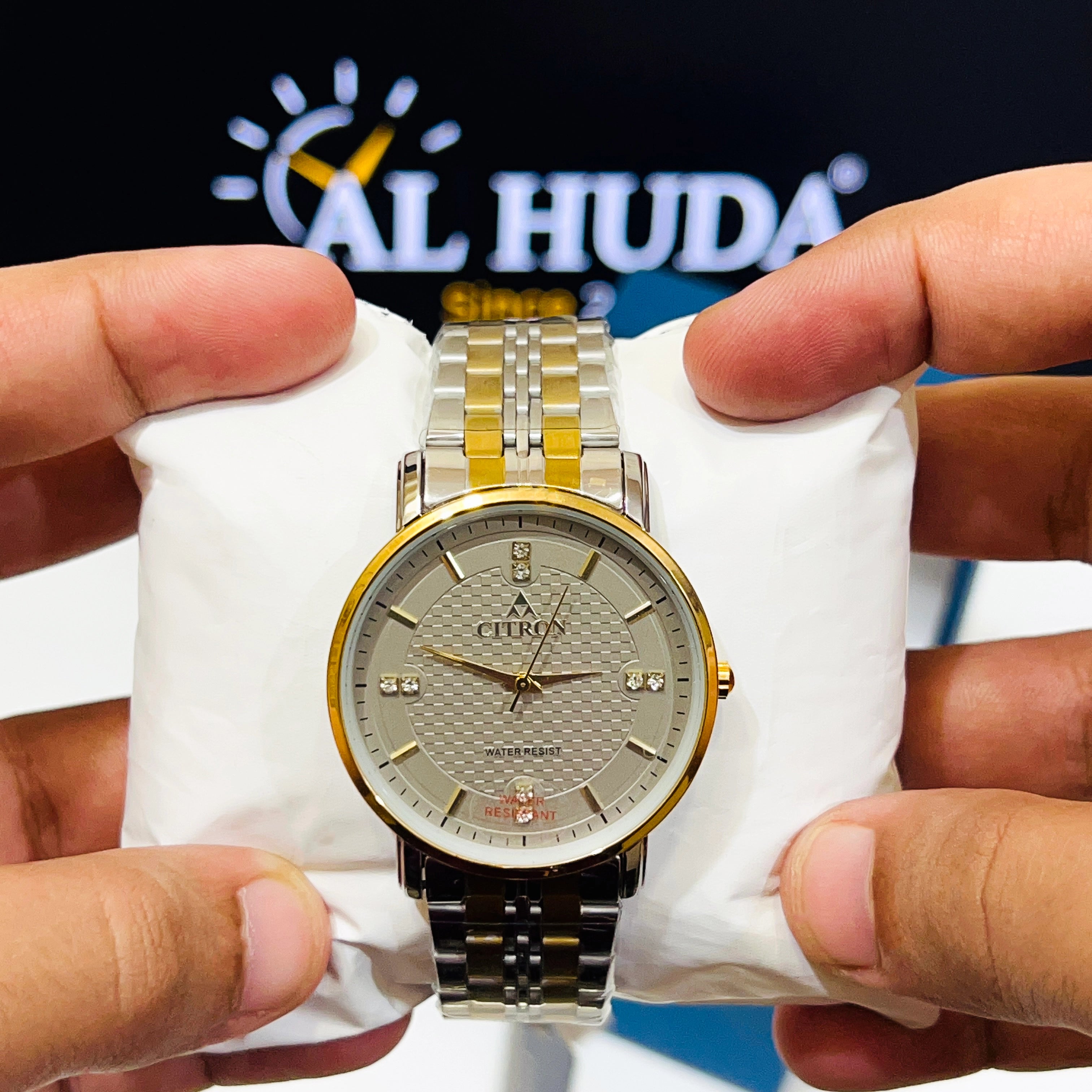 5 | CITRON Classic S/G, Gray Dial Watch WITH FREE BOX